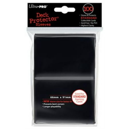 DP: Solid BK (100) High Quality Standard Size Protector Ultra Pro
