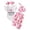 White, variant on Baby Girl Clothes 3-6 Months Hello World Newborn Outfit Baby Girl Going Home Outfit Ruffle Ribbed Romper Top Floral Pants Set Cute Summer Clothes(Pink,0-3 Months)