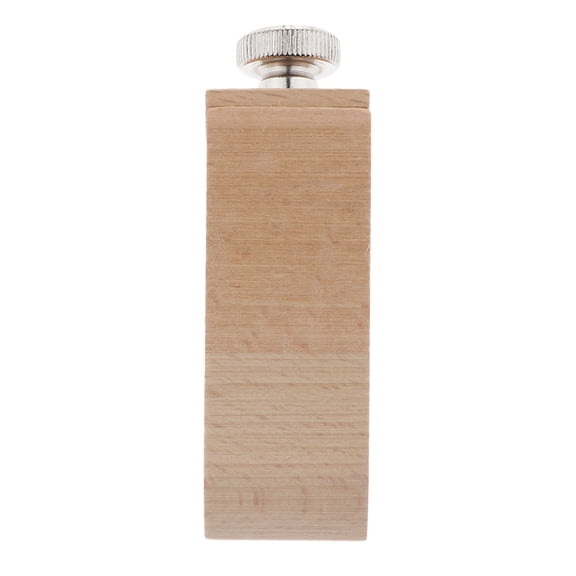 Natural Wooden Sanding Block, Handmade Leather Craft - Wooden Burnisher - Leather ing Tool - DIY Edge Grinding Tool Style 3