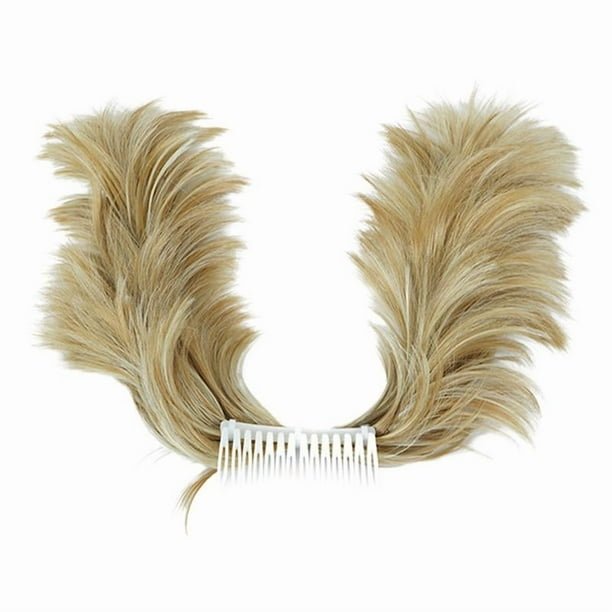 Moños desordenados para mujer, extensiones de moño con peine lateral, moños desordenados, extensiones de moño de moda Estilo L