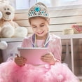 thumbnail image 3 of Princess Tiara Set 8 Pieces Children Princess Tiara Crown Set Girls Dress Up Party Accessories, 3 of 7