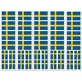 thumbnail image 1 of Stickers PremiumTT Bandera de Suecia 40 calcomanías removibles, 1 of 3
