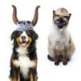 thumbnail image 4 of Pet Halloween Hat Cow Skeleton Pet Dog Cat Hat Dress Up Headdress Cosplay Costume Hat Pet Accessoires, 4 of 6