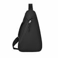 thumbnail image 2 of JVBTVB Unisex Sling Chest Bag for Men Women, Lightweight Nylon Crossbody Backpack with Adjustable Strap Anti Theft, Water Resistant Casual Daypack for Outdoor Sports Travel Work Daily Use, 2 of 9