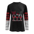 thumbnail image 4 of Sudaderas de Cuello Redondo de Navidad Para Mujer Moda Casual Manga Larga Impreso Ladies Tops Odeerbi ODB207701, 4 of 4