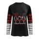 thumbnail image 4 of Sudaderas de Cuello Redondo de Navidad Para Mujer Moda Casual Manga Larga Impreso Ladies Tops Odeerbi ODB207701, 4 of 4