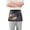 Black Horse with Stars, variant on Server Apron with 3 Pockets Waterproof Waitress Waist Short Apron for Man Woman Skeleton Relaxing on Swimming Ring 12 Inches