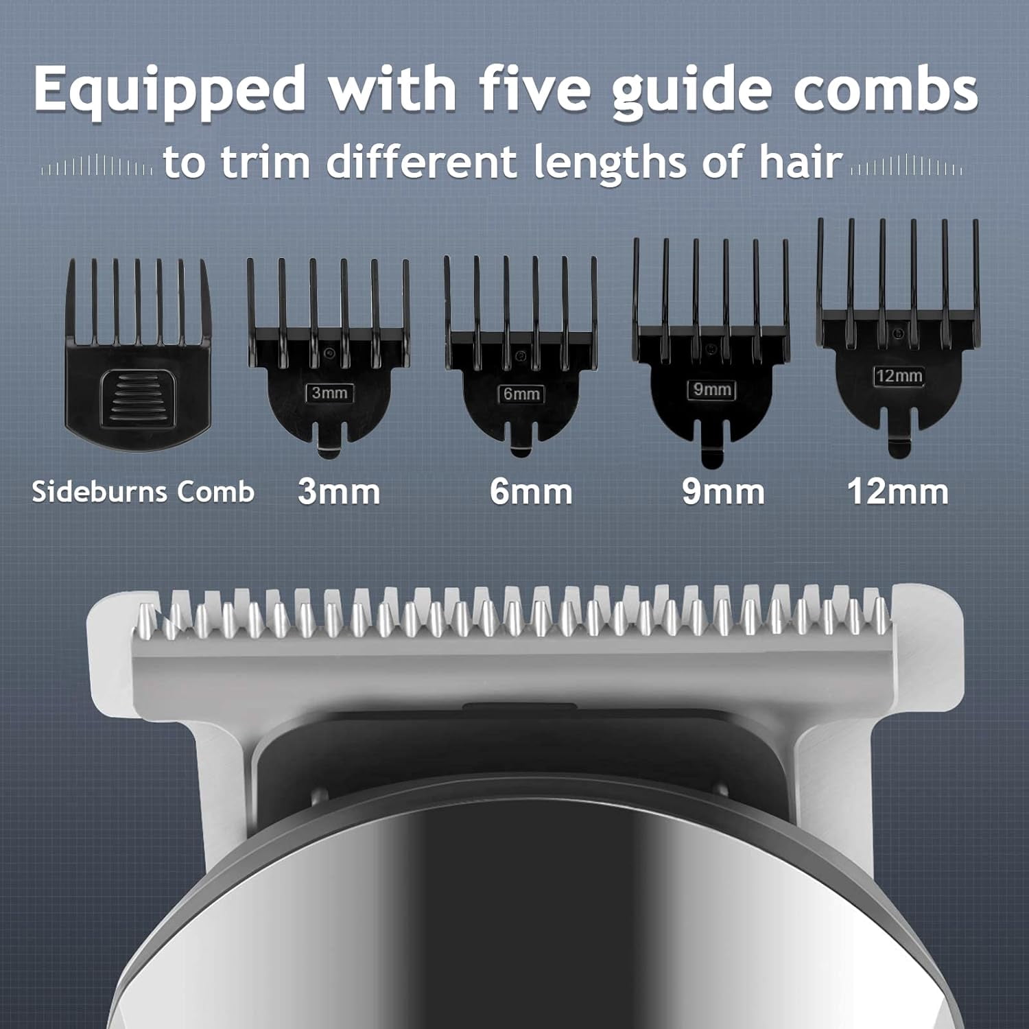 Easy Beard Trimmer for Men, Waterproof Electric Razor Hair Trimmer, Cordless Hair Clippers Shavers for Men, Mens Grooming Kit for Nose Mustache Body Facial, Gifts for Men Husband Father