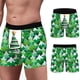 thumbnail image 1 of Calzoncillos bóxer cómodos para hombre, transpirables, con estampado digital navideño Pompotops qyievc3738, 1 of 7