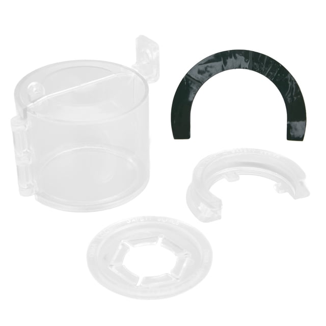 Caja protectora para interruptor de botón pulsador, cubierta protectora transparente para interruptor de parada de emergencia de 22 mm/0,87 pulgadas para la industria