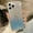 Blue, variant on Allytech Case for iPhone 14 Pro Max Case Glitter, Cute Sparkly Clear Glitter Shiny Bling Sparkle Cover, Anti-Scratch Soft TPU Slim Fit Shockproof Protective Phone Cases for Women Girls - Black