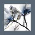 thumbnail image 3 of Koetsier, Albert 20x20 Black Modern Framed Museum Art Print Titled - Indigo Luster Cyclamen Border 2, 3 of 5