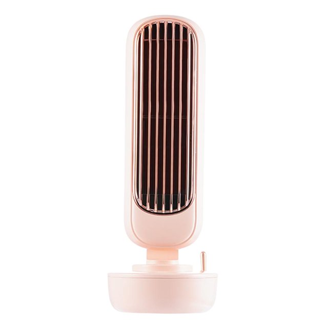 Ventilador de aire USB Zulema Ventilador de torre Humidificador Rosa