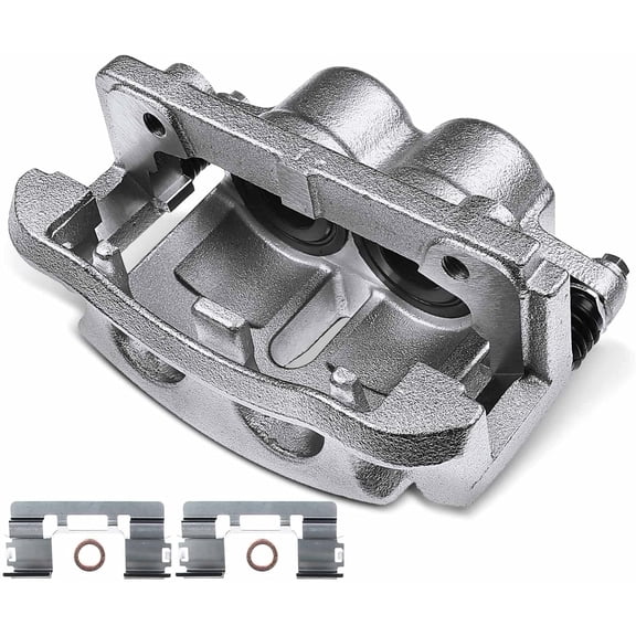 A-Premium Brake Caliper Assembly with Bracket Compatible with Ford F-150 2004 Front Passenger Side