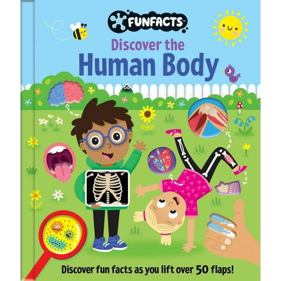 Discover the Human Body: Lift-The-Flap Book: Board Book with over 50 Flaps to Lift! (Hardcover)