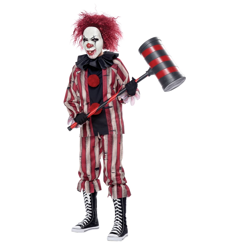 Size Large Evil Jester Child Costume