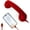 Red, variant on 2026 New Retro Phone Handset for IPhone, Type-C Retro Telephone Wired Handsets Style Landline Handle Receiver for Cell Mobile Video Conferences, Calls, Meetings