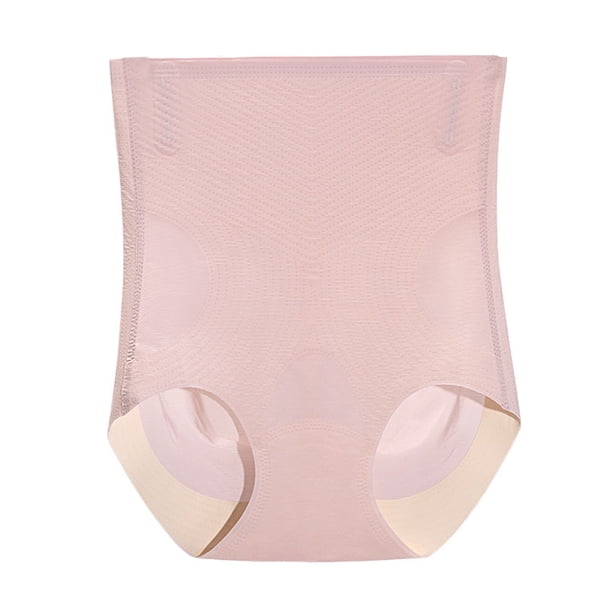 Bragas moldeadoras de abdomen para mujer, ropa interior moldeadora de cintura alta, bragas de compresión sin costuras