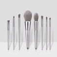 thumbnail image 3 of FORYULIK 8Pcs Wooden Foundation Cosmetic Eyebrow Eyeshadow Brush Makeup Brush Sets Tools, 3 of 4