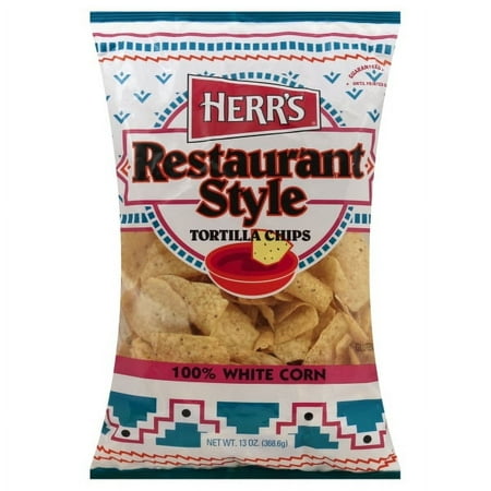 Herr's Restaurant Style Tortilla Chips, 13 Oz.
