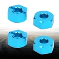 thumbnail image 4 of Montaje Hexagonal Rc Para Montaje Hexagonal Wltoys Accesorios Rc Piezas Rc Aleación De Aluminio 5.5MM RC Hex Mount Connector Fit For WLtoys RC 1:10 Off Road Vehicle Upgrade Cergrey Azul K949-009B, 4 of 8