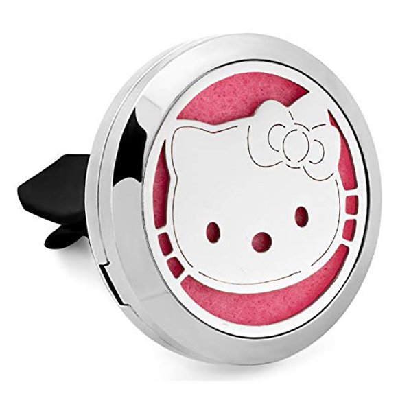 Difusor de aromaterapia para auto Aromabug Kitty de acero inoxidable de 30 mm