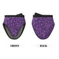 thumbnail image 7 of Purple Glitter Oven Mitts Heat Resistant - Soft Lining Silicone Mini Oven Mitts with HangingLoop, Kitchen Oven Gloves Heat Resistant 500℉ for Cooking Baking Microwave, 7 of 7