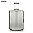thumbnail image 1 of Transparent PVC Travel Luggage Waterproof Suitcase Cover Washable Bag, 1 of 5