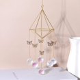 thumbnail image 3 of Bienvenido Atrapasol de cristal chapado en oro, colgante de cristal, atrapaluz de cristal, capa de estrella de mar dorada, prismas de cristal, adorno colgante para bodas, fiestas, habitaciones,, 3 of 6