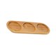 thumbnail image 5 of Round Bamboo Service Tray Bamboo Food Tray for Farmhouse Kitchen Restaurants Macarena Bandeja de servicio de bambú, 5 of 8