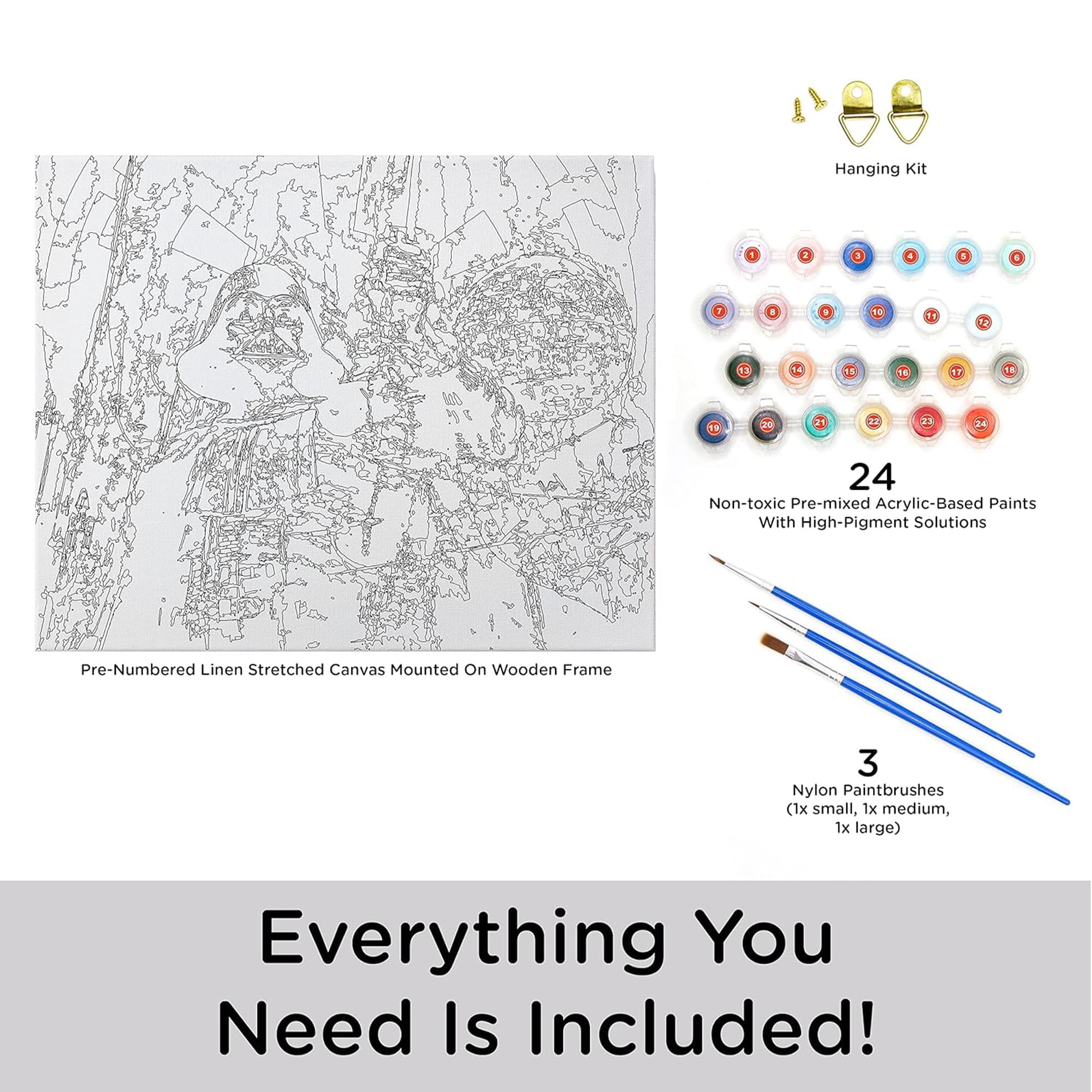 Star Wars 893771 No.1000 Variant Paint by Numbers Kit
