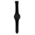 thumbnail image 3 of Charles Raymond Hip Hop Bang Bang All Over You Men's Watch with Black Iced Cuban Bracelet - Bling-ed Out Case and Dial with Easy Lock Smooth Black Rubber Band - ST10311BKC Cuban Set…, 3 of 6