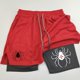thumbnail image 1 of Pantalones cortos de rendimiento Anime Hunter x Hunter para hombre, pantalones cortos transpirables de araña para gimnasio, pantalones cortos deportivos de verano para entrenamiento físico y trotar, 1 of 4