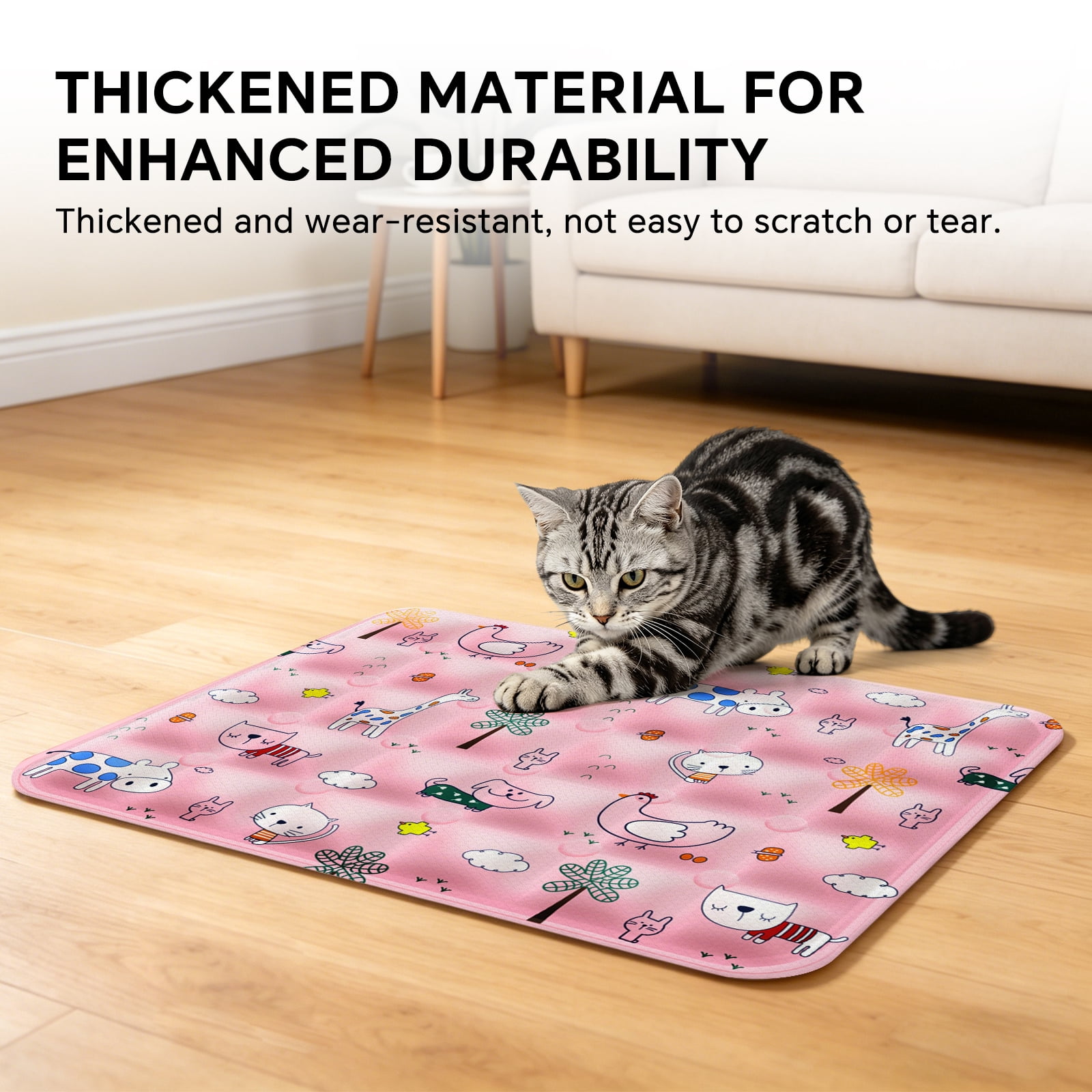 Pet Cooling Mat, Instant Cool Gel Pad for Dogs & Cats, Summer Instant Chill No Refrigeration, Portable Reusable Sleeping Bed (60*90cm/23.62*35.43in)
