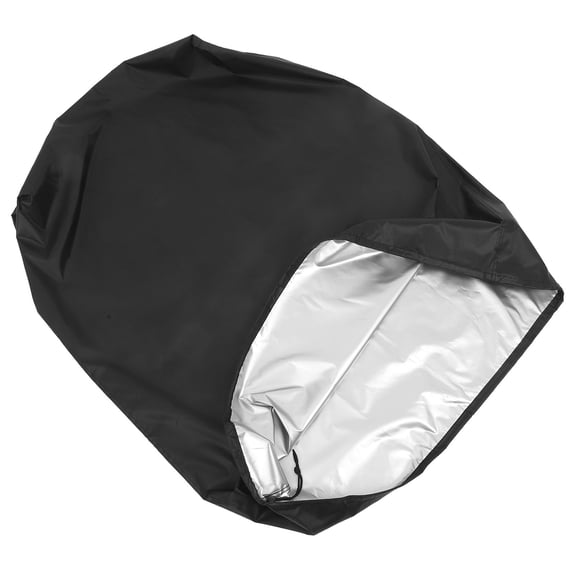 Healifty Black Weatherproof Outdoor Chair Cover, Tear Resistant Protective Sleeve for Patio Furniture