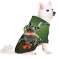 thumbnail image 2 of Gaeub Tree Frog Dog Hoodie Sweatshirts Warm Dog Clothes for Small Dogs,Puppy and Cat Costume-Small, 2 of 7