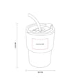 thumbnail image 5 of Paquete con 20 piezas de Vaso con popote negro 7 x 16.8, 5 of 5