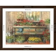 thumbnail image 5 of Art.com Gardners Table Art Print by Carol Rowan, Brown Frame Wall Art, 40" x 32", 5 of 5