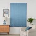 thumbnail image 5 of self Adhesive Portable 100% Blackout Curtains Simple and Easy to installBedroom Window Thermal Lnsulated Kitchen Room Darkening Black Small Drapes 1-Pack Light Blue,59"W x 72"L (Pack of 1), 5 of 5