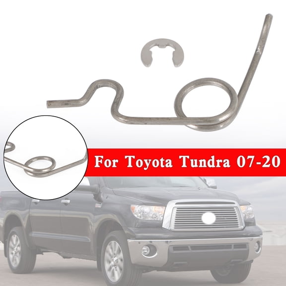 Stainless Steel Fuel Door Pocket Spring 77305-0C050/60 For Toyota Tundra 07-20