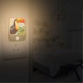 thumbnail image 7 of Bird Leaves Parrot Night Lights Plug into Wall LED with Auto Light Sensor Warm Light for Kids Hallway Bedroom Living Room Kitchen Bathroom Set of 2, 7 of 7
