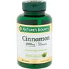 Nature's Bounty Cinnamon 2000mg Plus Chromium, Dietary Supplement Capsules 60 ea (Pack of 2)