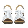 thumbnail image 2 of Huarache Confort Mujer CASTALIA Blanco Ajustable 145-167 CASTALIA  145-167, 2 of 2