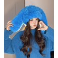 thumbnail image 3 of LinYooLi Cute Bunny Ear Hat Rabbit Ears Cap Y2k Plush Fun Costume Hats Faux Fur Warm Cosplay Party Hat, 3 of 7