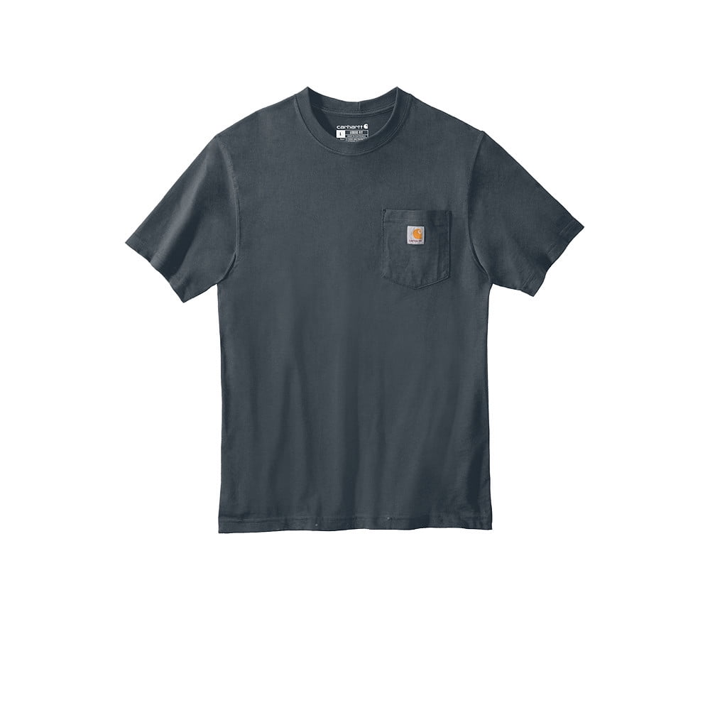 Carhartt Workwear Pocket T-Shirt for Men's, Crew Neck, Cotton Jersey ...