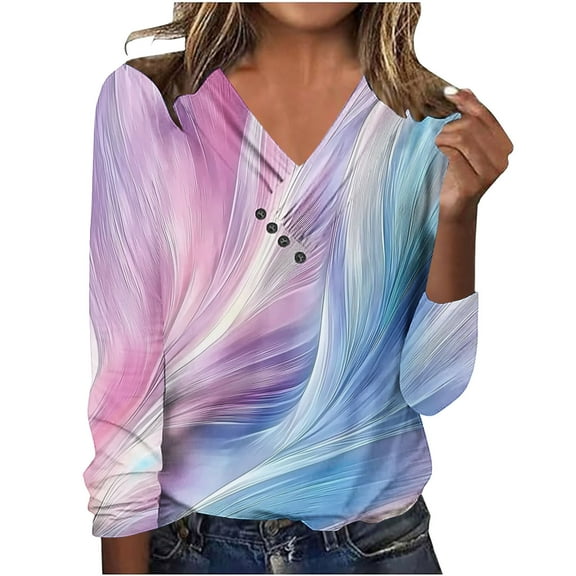 Womens Blouses Long Sleeve Plus Size Women's Shirts Casual Soft Pullover Oversized Tops My Items My Order