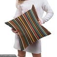 thumbnail image 4 of Ambesonne Striped Fabric by the Yard Upholstery, Colorful Vertical Lines, 5 Yards, Multicolor, 4 of 4