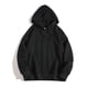 thumbnail image 2 of MHFRRA Sudadera con Capucha Informal de Mezcla Suave con Capucha Ajustable para Uso Diario, Ropa de Calle Cómoda Negro, 2 of 7