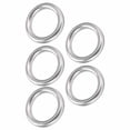 thumbnail image 4 of Metal Yoga Hanging Rings, Wide Application Anti Rust Stainless Steel Round Rings  For Hammock For Boat 6 X 25mm, 4 of 8