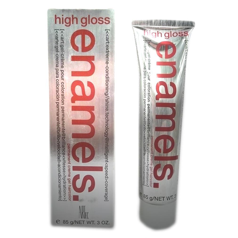 Artec ENAMELS High Gloss Permanent Creme Gel Hair Color 3oz (7BG